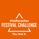 #feldtenzelten Festival Challenge Logo